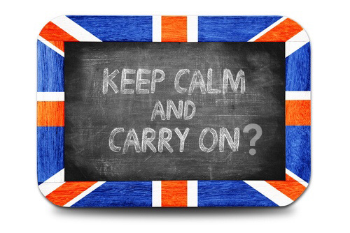 Keep Calm and Carry On?
